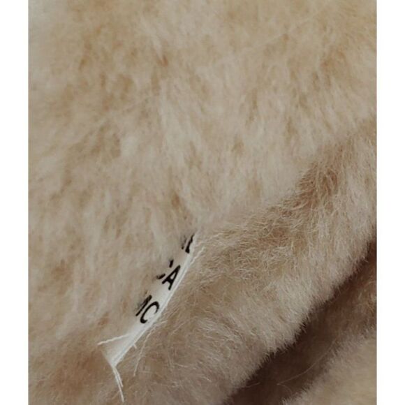 Vintage Teddy Bear Plush Jointed Tan 9" - Picture 5 of 5